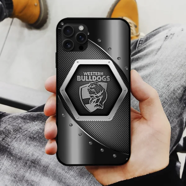 AFL Western Bulldogs Phone Case – Dustproof, Scratch & Shock Resistant – HOAFL030725PC01WB