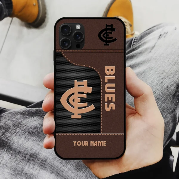 AFL Carlton Bluess Phone Case – Dustproof, Scratch & Shock Resistant – HOAFL220725PC01CARL - Image 2