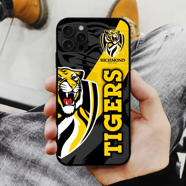 AFL Richmond Tigers Phone Case – Dustproof, Scratch & Shock Resistant – HOAFL270625PC01RICH