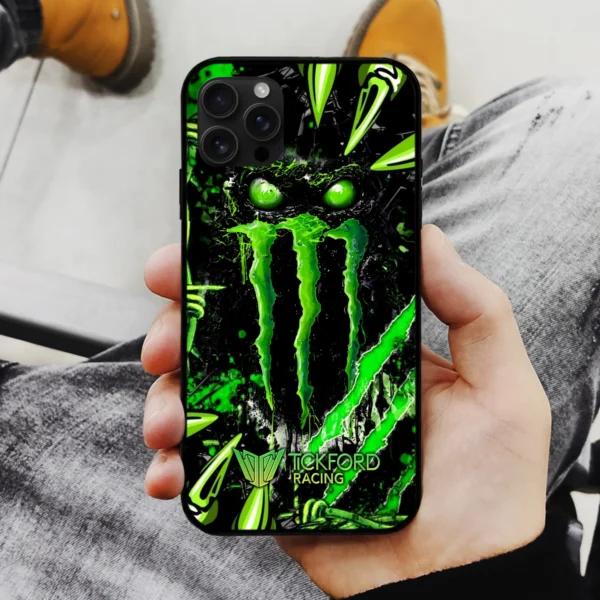 Monster Castrol Racing Phone Case – Dustproof, Scratch & Shock Resistant – HOSPC030725PC02TF - Image 2
