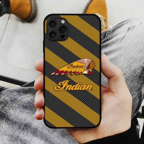 Indian Motorcycle Phone Case – Dustproof, Scratch & Shock Resistant – QTVA010725MT02IND