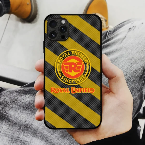 Royal Enfield Phone Case – Dustproof, Scratch & Shock Resistant – QTVA010725MT02ROY