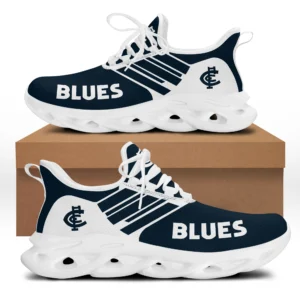 AFL Carlton Blues Max Soul Shoes Gift For Fans – HOAFL250725MS01CARL - White
