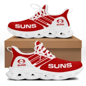 AFL Gold Coast SUNS Max Soul Shoes Gift For Fans – HOAFL250725MS01GCFC - White