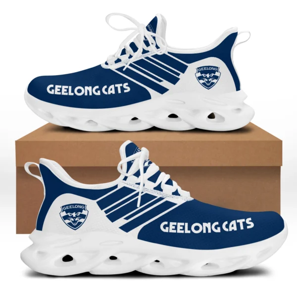AFL Geelong Cats Max Soul Shoes Gift For Fans – HOAFL250725MS01GEEL - White