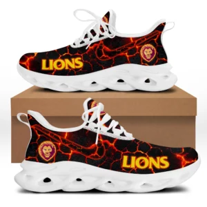 AFL Brisbane Lions Max Soul Shoes Gift For Fans – HOAFL250725MS02BL - White