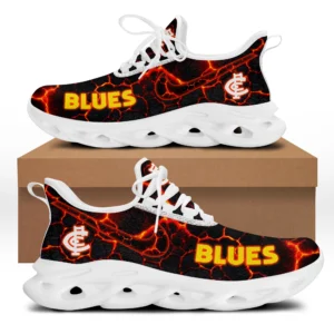 AFL Carlton Blues Max Soul Shoes Gift For Fans – HOAFL250725MS02CARL - White