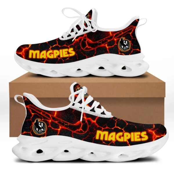 AFL Collingwood Magpies Max Soul Shoes Gift For Fans – HOAFL250725MS02COLL - White