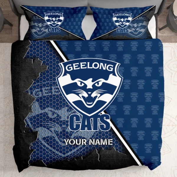 AFL Geelong Cats Bedding Set Gift For Fans – HOAFL070725BD01GEEL - Image 2