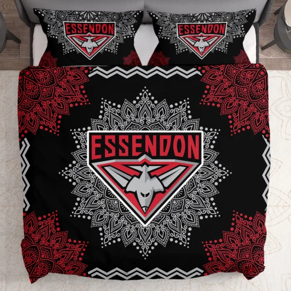 AFL Essendon Bombers Bedding Set Gift For Fans – HOAFL090725BD01ESS - Image 2
