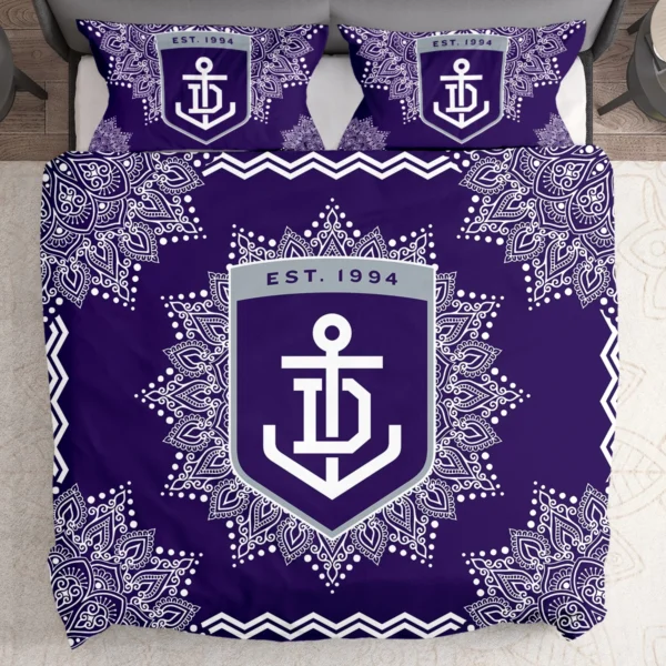 AFL Fremantle Dockers Bedding Set Gift For Fans – HOAFL090725BD01FRE - Image 2
