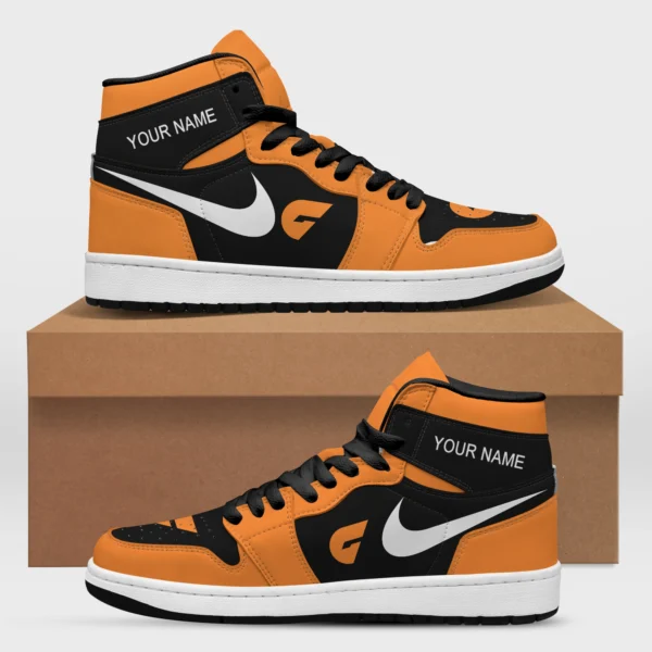 AFL GWS Giants Air Jordan 1 High Custom Gift For Fans – HOAFL240725AJ01GWS - Black