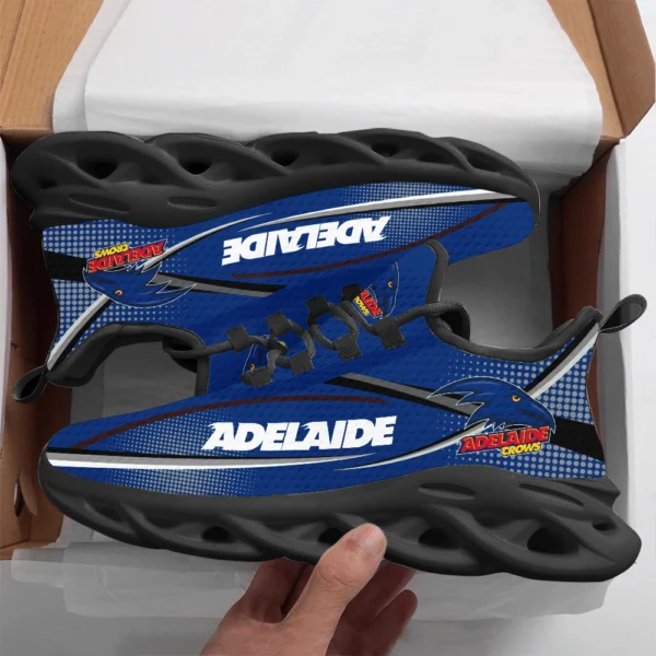 AFL Adelaide Crows Max Soul Shoes Gift For Fans – HOAFL210725MS01ADEL - Black