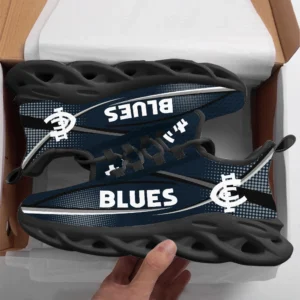 AFL Carlton Blues Max Soul Shoes Gift For Fans – HOAFL210725MS01CARL - Black