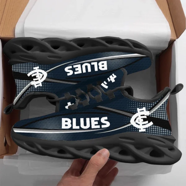 AFL Carlton Blues Max Soul Shoes Gift For Fans – HOAFL210725MS01CARL - Black