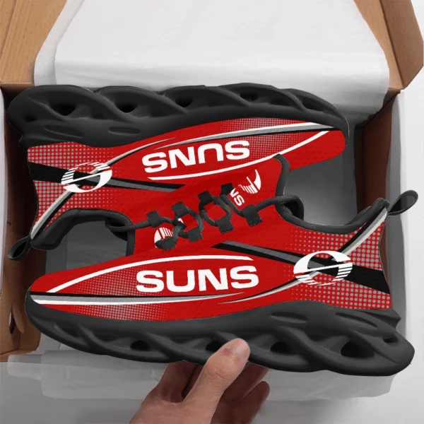 AFL Gold Coast SUNS Max Soul Shoes Gift For Fans – HOAFL210725MS01GCFC - Black