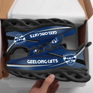 AFL Geelong Cats Max Soul Shoes Gift For Fans – HOAFL210725MS01GEEL - Black