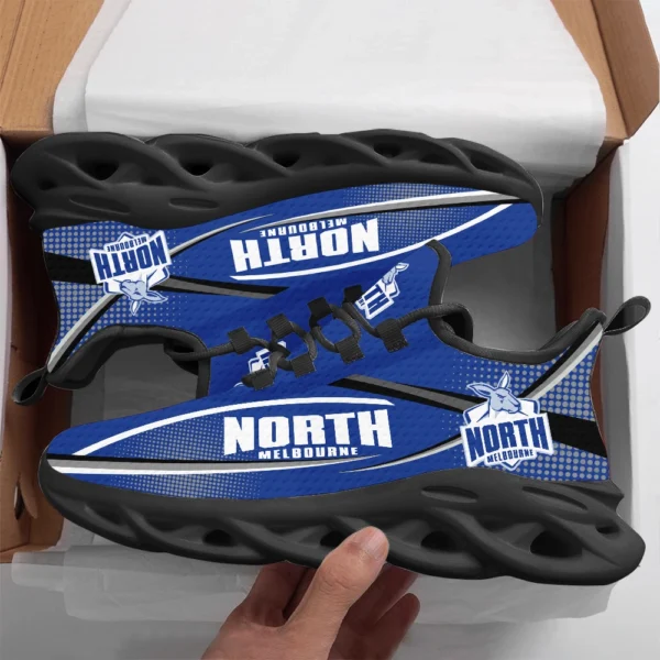 AFL North Melbourne Kangaroos Max Soul Shoes Gift For Fans – HOAFL210725MS01NMFC - Black