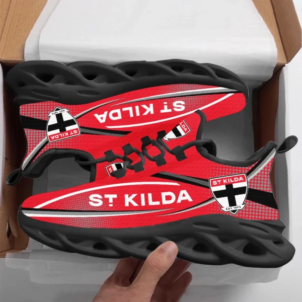 AFL St Kilda Saints Max Soul Shoes Gift For Fans – HOAFL210725MS01STK - Black