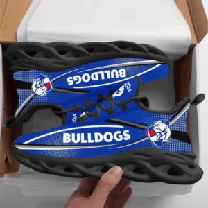 AFL Western Bulldogs Max Soul Shoes Gift For Fans – HOAFL210725MS01WB - Black