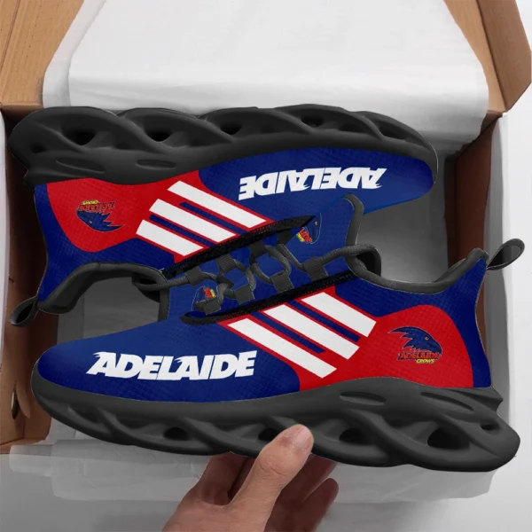 AFL Adelaide Crows Max Soul Shoes Gift For Fans – HOAFL250725MS01ADEL - Black - Image 2