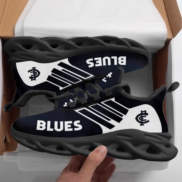 AFL Carlton Blues Max Soul Shoes Gift For Fans – HOAFL250725MS01CARL - Black - Image 2