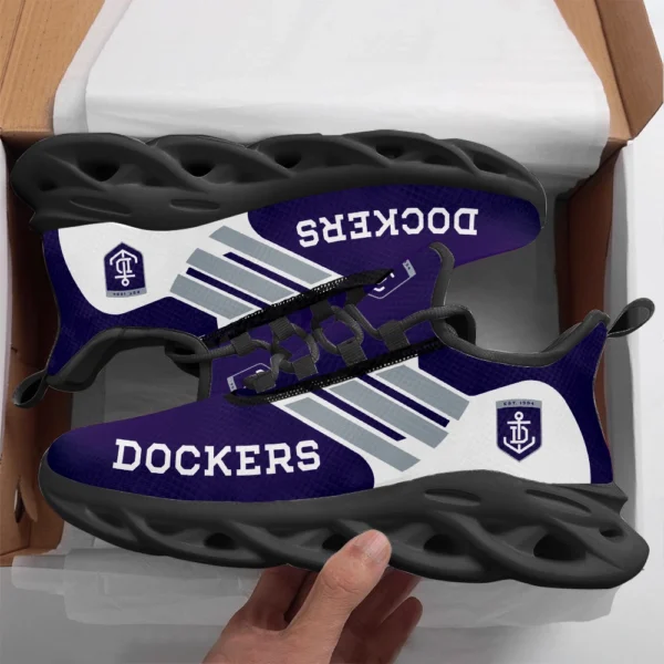 AFL Fremantle Dockers Max Soul Shoes Gift For Fans – HOAFL250725MS01FRE - Black - Image 2
