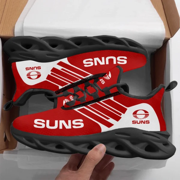 AFL Gold Coast SUNS Max Soul Shoes Gift For Fans – HOAFL250725MS01GCFC - Black - Image 2