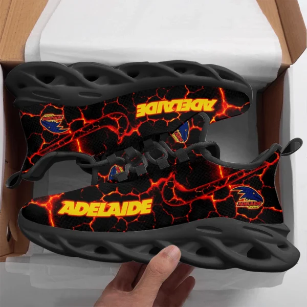 AFL Adelaide Crows Max Soul Shoes Gift For Fans – HOAFL250725MS02ADEL - Black - Image 2