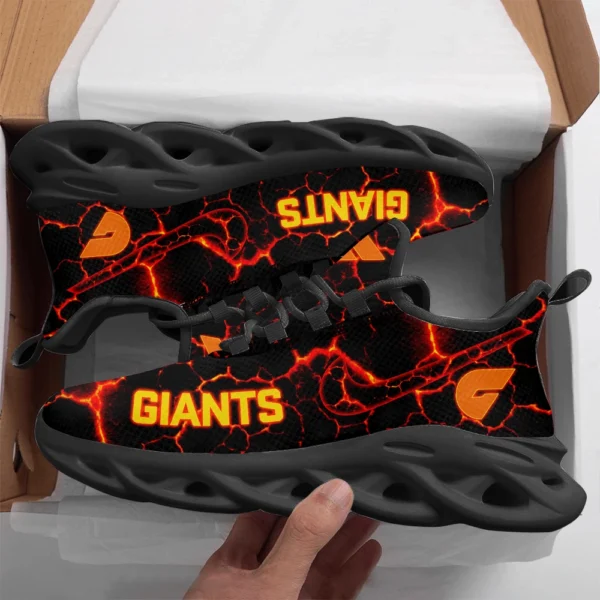 AFL GWS Giants Max Soul Shoes Gift For Fans – HOAFL250725MS02GWS - Black - Image 2