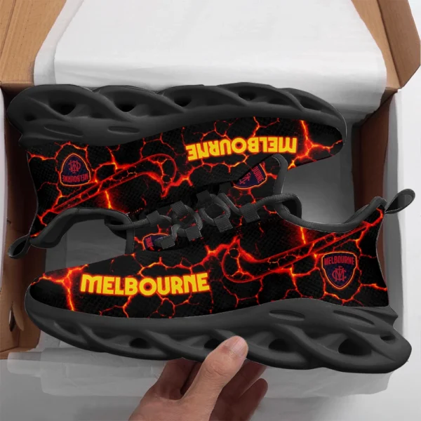 AFL Melbourne Demons Max Soul Shoes Gift For Fans – HOAFL250725MS02MELB - Black - Image 2