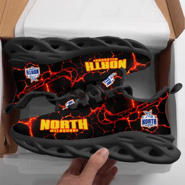 AFL North Melbourne Kangaroos Max Soul Shoes Gift For Fans – HOAFL250725MS02NMFC - Black - Image 2