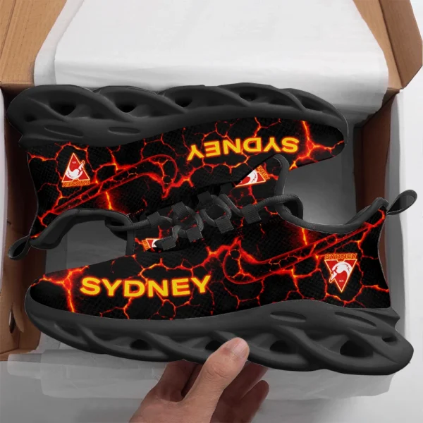 AFL Sydney Swans Max Soul Shoes Gift For Fans – HOAFL250725MS02SYD - Black - Image 2