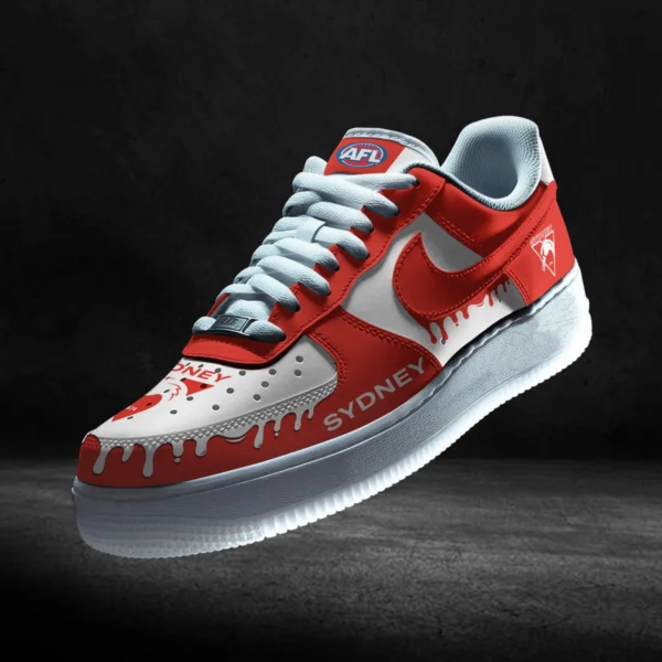 AFL Sydney Swans Custom Air Low-Top Sneakers Gift For Fans – HOAFL110725AF01SYD