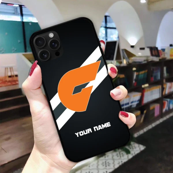 AFL GWS Giants Phone Case – Dustproof, Scratch & Shock Resistant – HOAFL020725PC01GWS - Image 2