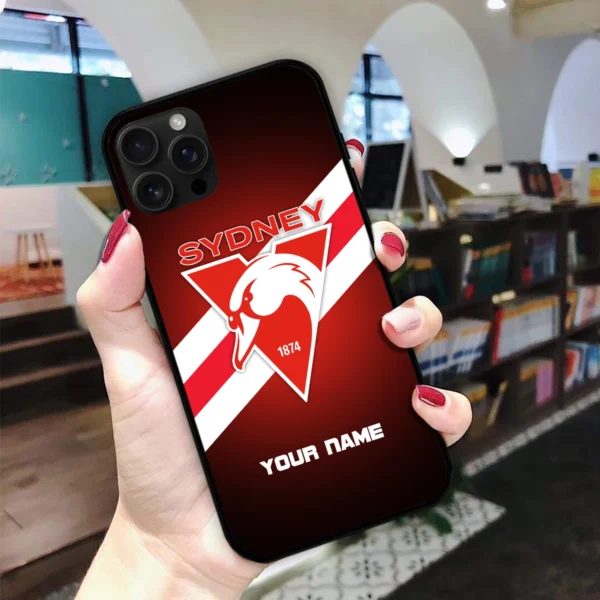 AFL Sydney Swans Phone Case – Dustproof, Scratch & Shock Resistant – HOAFL020725PC01SYD - Image 2
