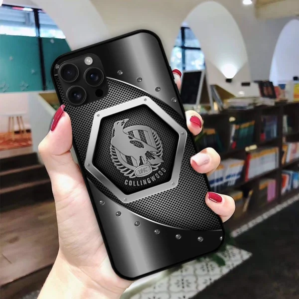 AFL Collingwood Magpies Phone Case – Dustproof, Scratch & Shock Resistant – HOAFL030725PC01COLL - Image 2