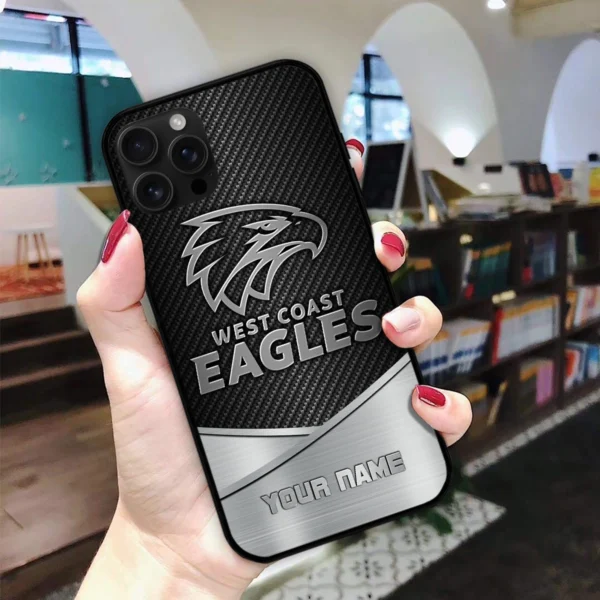 AFL West Coast Eagles Phone Case – Dustproof, Scratch & Shock Resistant – HOAFL040725PC01WCE - Image 2