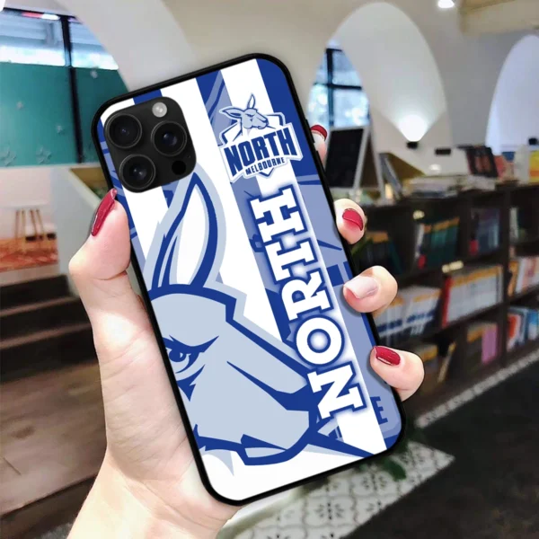 AFL North Melbourne Kangaroos Phone Case – Dustproof, Scratch & Shock Resistant – HOAFL270625PC01NMFC - Image 2