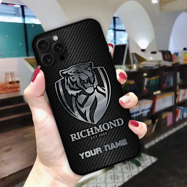 AFL Richmond Tigers Phone Case – Dustproof, Scratch & Shock Resistant – HOAFL300625PC01RICH - Image 2
