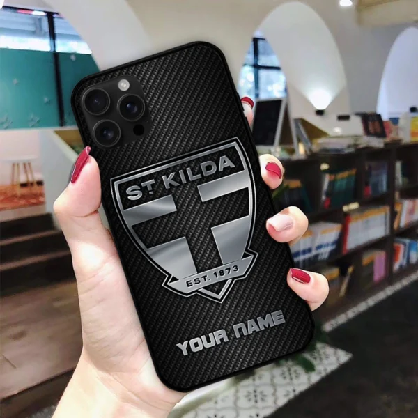 AFL St Kilda Saints Phone Case – Dustproof, Scratch & Shock Resistant – HOAFL300625PC01STK - Image 2