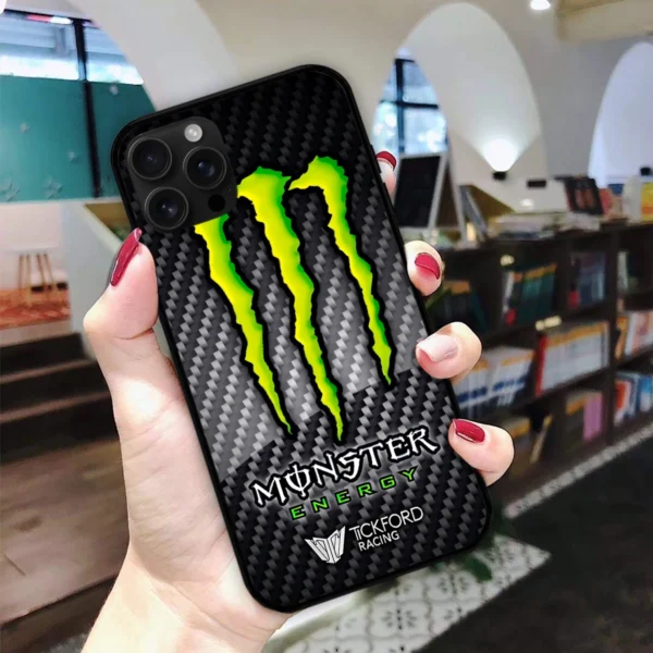 Monster Castrol Racing Phone Case – Dustproof, Scratch & Shock Resistant – HOSPC030725PC01TF