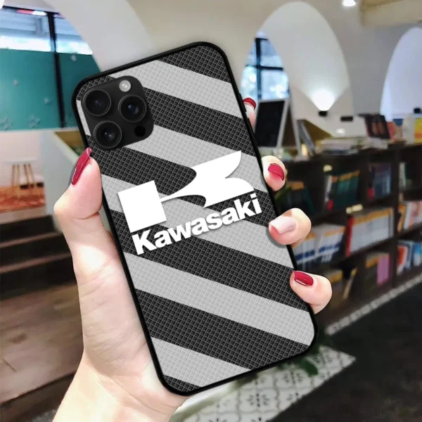 Kawasaki Phone Case – Dustproof, Scratch & Shock Resistant – QTVA010725MT02KAW - Image 2