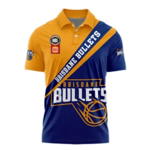 NBL Brisbane Bullets Exclusive Logo Polo Shirt HONBL230725A01BRI-PL