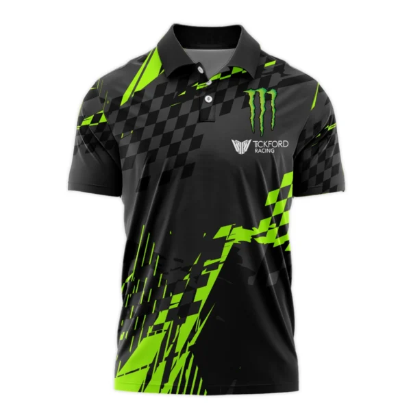 Monster Castrol Racing Exclusive Logo Polo Shirt HOSPC040725A01TF-PL - Image 2