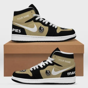 AFL Collingwood Magpies Air Jordan 1 High Custom Gift For Fans – HOAFL240725AJ01COLL - White