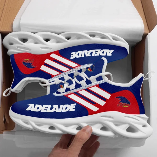 AFL Adelaide Crows Max Soul Shoes Gift For Fans – HOAFL250725MS01ADEL - White - Image 2