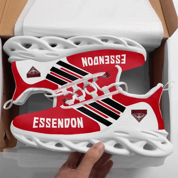 AFL Essendon Bombers Max Soul Shoes Gift For Fans – HOAFL250725MS01ESS - White - Image 2