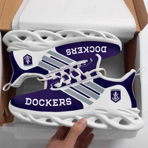 AFL Fremantle Dockers Max Soul Shoes Gift For Fans – HOAFL250725MS01FRE - White - Image 2