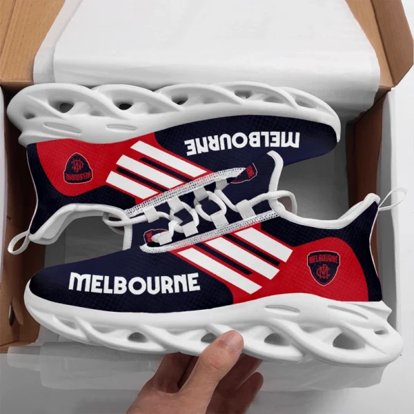 AFL Melbourne Demons Max Soul Shoes Gift For Fans – HOAFL250725MS01MELB - White - Image 2